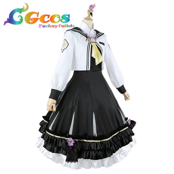 画像2: 「一部在庫あり」ブルーアーカイブ 白洲アズサ コスプレ衣装 (2)