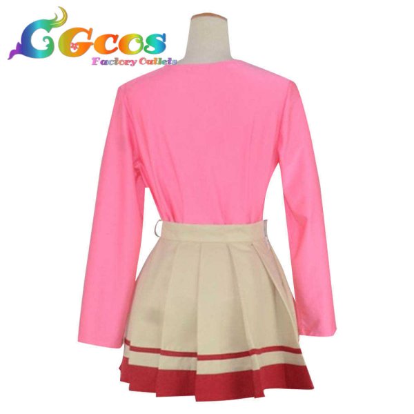 画像4: ラブライブ! サンシャイン!! 心の中を見せて/劇場版コラボ 覚醒前 黒澤ルビィ コスプレ衣装 (4)