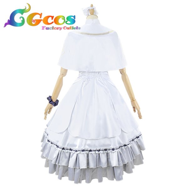 画像4: 「一部在庫あり」ブルーアーカイブ 聖園ミカ コスプレ衣装 (4)