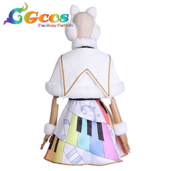 画像23: ラブライブ 虹ヶ咲学園スクールアイドル同好会 Colorful Dreams! Colorful Smiles! 2期 オープニング主題歌 上原歩夢 中須かすみ 桜坂しずく 朝香果林 宮下愛 近江彼方 優木せつ菜 エマ・ヴェルデ 天王寺璃奈 三船栞子 ミア・テイラー 鐘嵐珠 コスプレ衣装 (23)