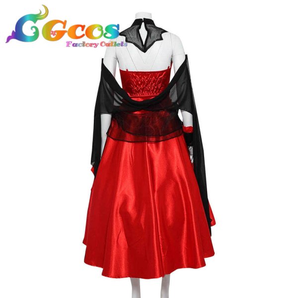 画像2: バーチャルYouTuber VTuber 森美声 ドレス コスプレ衣装 (2)