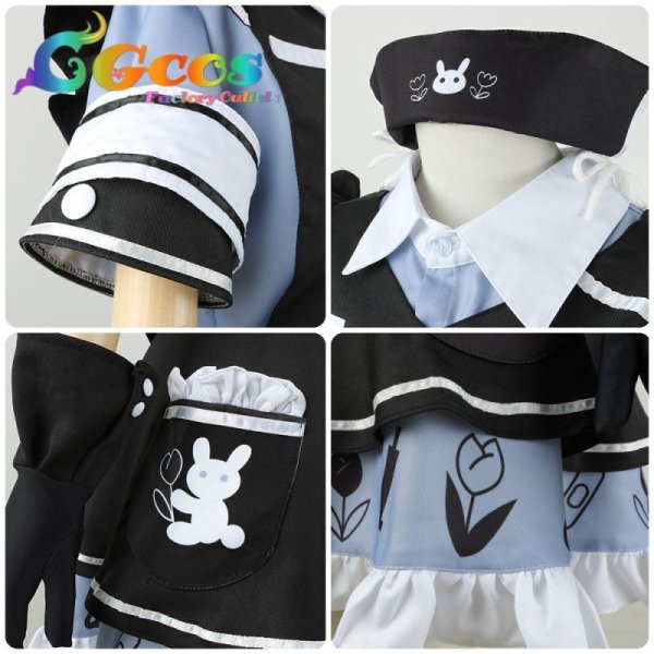 画像14: ノクチル ファンシーフリーナーシング Fancy free nursing 福丸小糸 浅倉透 樋口円香 市川雛菜 コスプレ衣装 (14)