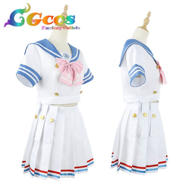 画像2: ブルーアーカイブ 浦和ハナコ コスプレ衣装 (2)