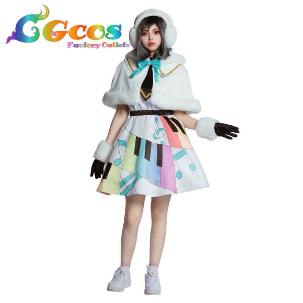 画像3: ラブライブ 虹ヶ咲学園スクールアイドル同好会 Colorful Dreams! Colorful Smiles! 2期 オープニング主題歌 上原歩夢 中須かすみ 桜坂しずく 朝香果林 宮下愛 近江彼方 優木せつ菜 エマ・ヴェルデ 天王寺璃奈 三船栞子 ミア・テイラー 鐘嵐珠 コスプレ衣装 (3)