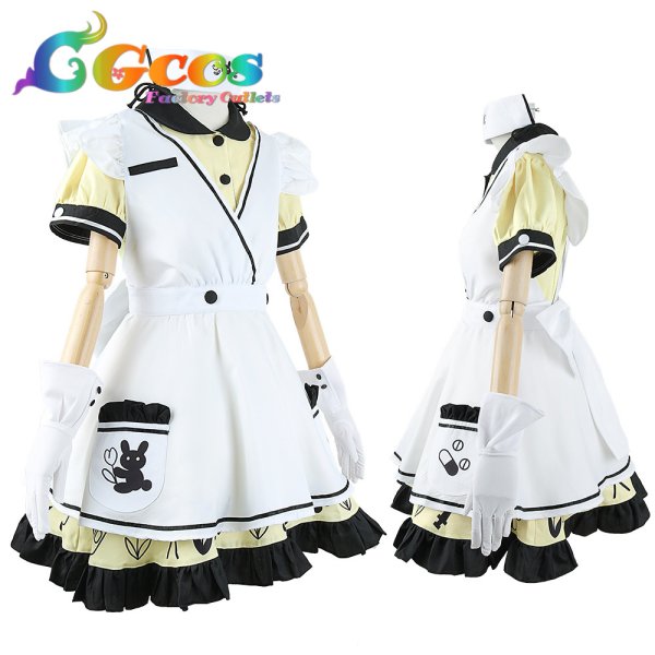 画像23: ノクチル ファンシーフリーナーシング Fancy free nursing 福丸小糸 浅倉透 樋口円香 市川雛菜 コスプレ衣装 (23)