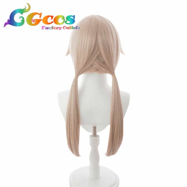 画像2: ブルーアーカイブ ウィッグ 阿慈谷ヒフミ コスプレ衣装 (2)