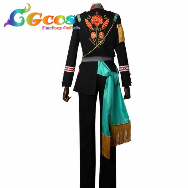 画像2: あんさんぶるスターズ! Fantasy?トランプ in UNDERLAND 天城一彩 礼瀬マヨイ 白鳥藍良 風早巽 コスプレ衣装 (2)