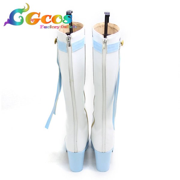 画像3: ウマ娘プリティーダービー コスプレ靴 Snowy Integrity ナリタトップロード ライスシャワー サクラローレル コスプレブーツ コスプレ衣装 (3)