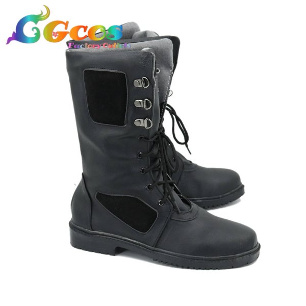 画像2: Dead by Daylight コスプレ靴 Ghost Face コスプレブーツ コスプレ衣装 (2)