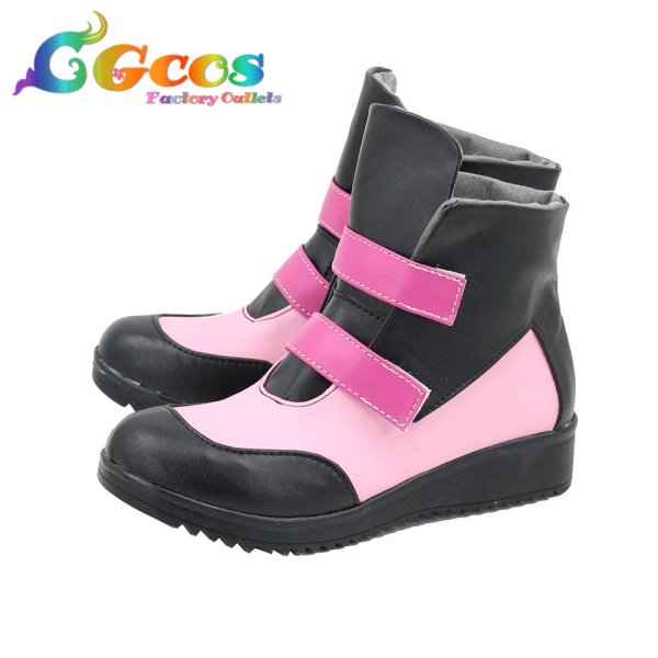 画像2: 中二病でも恋がしたい! コスプレ靴 小鳥遊六花 コスプレブーツ コスプレ衣装 (2)