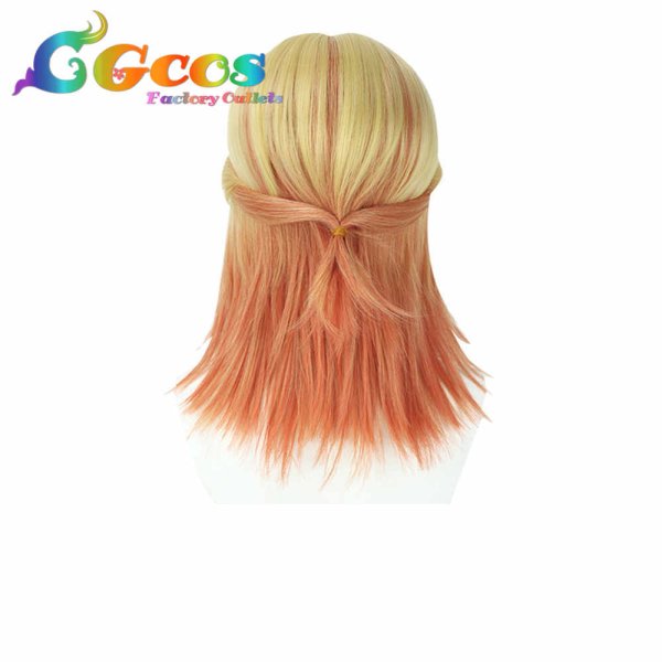 画像2: 異世界おじさん ウィッグ 叔母 コスプレ衣装 (2)