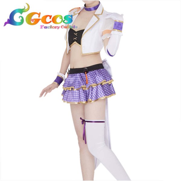 画像2: バーチャルYouTuber VTuber 一伊那尓栖 English-Myth- 活動2周年記念 コスプレ衣装 (2)