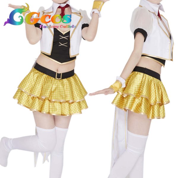 画像4: バーチャルYouTuber VTuber ワトソン?アメリア English-Myth- 活動2周年記念 コスプレ衣装 (4)