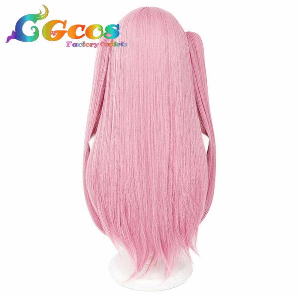 画像2: バーチャルYouTuber VTuber ウィッグ ロゼミ・ラブロック Rosemi Lovelock 戦うアイドル コスプレ衣装 (2)