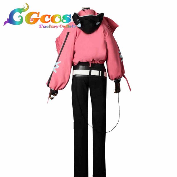 画像2: バーチャルYouTuber VTuber アザ Aza 新衣装ノースリーブ コスプレ衣装 (2)