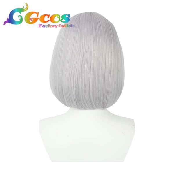 画像2: バーチャルYouTuber VTuber ウィッグ 白銀ノエル 制服 コスプレ衣装 (2)