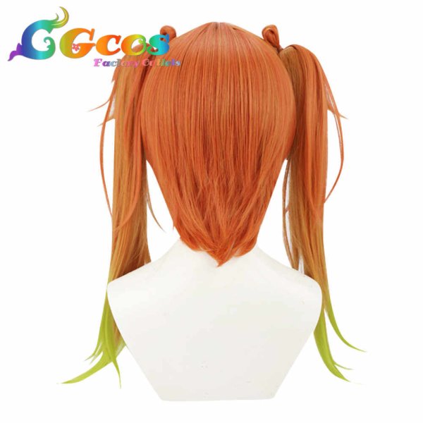 画像2: バーチャルYouTuber VTuber ウィッグ 小鳥遊キアラ お正月 コスプレ衣装 (2)