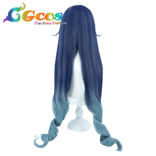 画像2: 原神 げんしん ウィッグ レイラ Layla コスプレ衣装 (2)