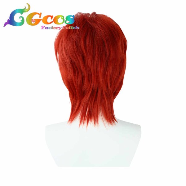 画像2: ウィッグ シャンクス オールバック コスプレ衣装 (2)