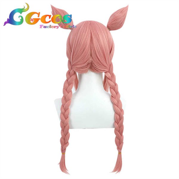 画像2: ウマ娘プリティーダービー　ウィッグ　ハロウィンデジタル　コスプレ衣装 (2)