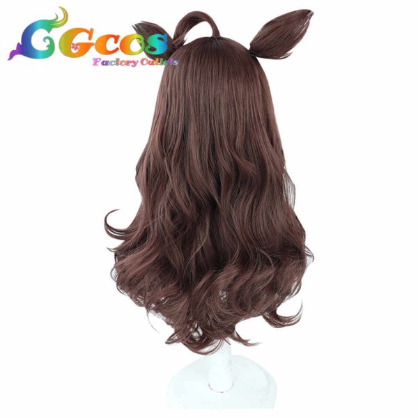 画像2: ウマ娘プリティーダービー ウィッグ デアリングタクト コスプレ衣装 (2)