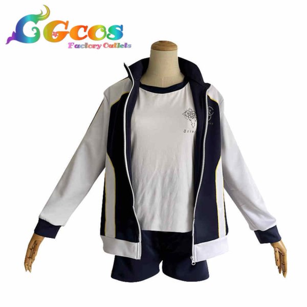 画像2: ブルーアーカイブ 体操服 伊落マリー 羽川ハスミ 浦和ハナコ コスプレ衣装 (2)