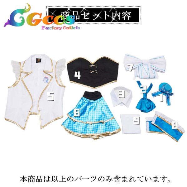 画像5: バーチャルYouTuber VTuber がうる・ぐら English-Myth- 活動2周年記念 コスプレ衣装 (5)