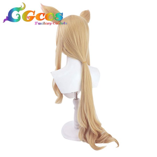 画像2: アークナイツ ウィッグ 耀騎士ニアール コスプレ衣装 (2)