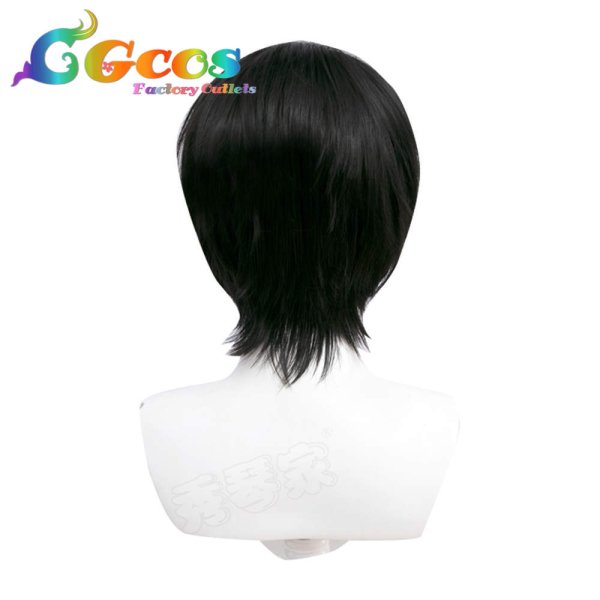 画像2: チェンソーマン ウィッグ 吉田寛文 コスプレ衣装 (2)