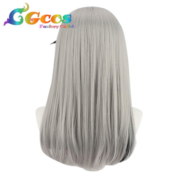 画像2: バーチャルYouTuber VTuber ウィッグ 沙花叉クロヱ ロングヘア コスプレ衣装 (2)