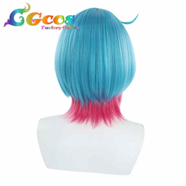 画像2: バーチャルYouTuber VTuber ウィッグ 金子鏡 コスプレ衣装 (2)