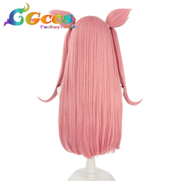 画像2: ウマ娘プリティーダービー ウィッグ アグネスデジタル コスプレ衣装 (2)