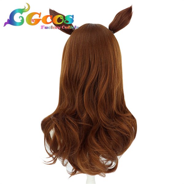 画像2: ウマ娘プリティーダービー ウィッグ ナカヤマフェスタ コスプレ衣装 (2)