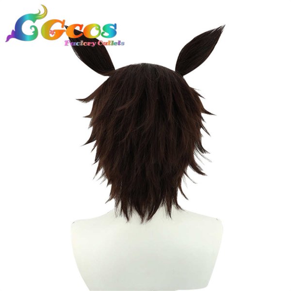 画像2: ウマ娘プリティーダービー ウィッグ メジロライアン コスプレ衣装 (2)