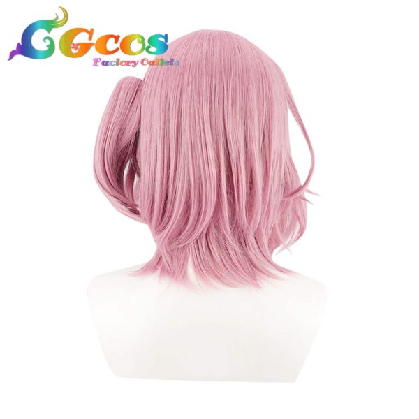 画像2: バーチャルYouTuber VTuber ウィッグ ロゼミ・ラブロック Rosemi Lovelock コスプレ衣装 (2)