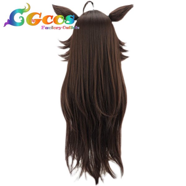 画像2: ウマ娘プリティーダービー ウィッグ ミスターシービー コスプレ衣装 (2)