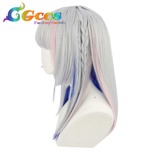 画像2: バーチャルYouTuber VTuber ウィッグ 天音かなた ナース服 Aバ-ジョン コスプレ衣装 (2)