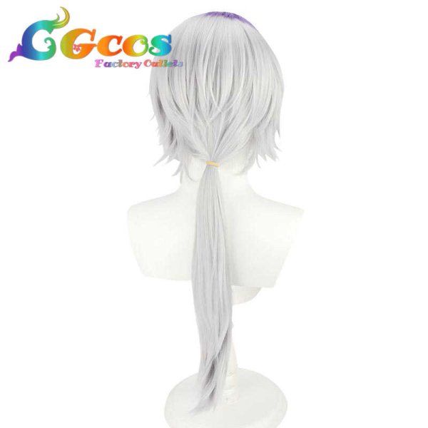 画像2: バーチャルYouTuber VTuber ウィッグ 弦月藤士郎 コスプレ衣装 (2)