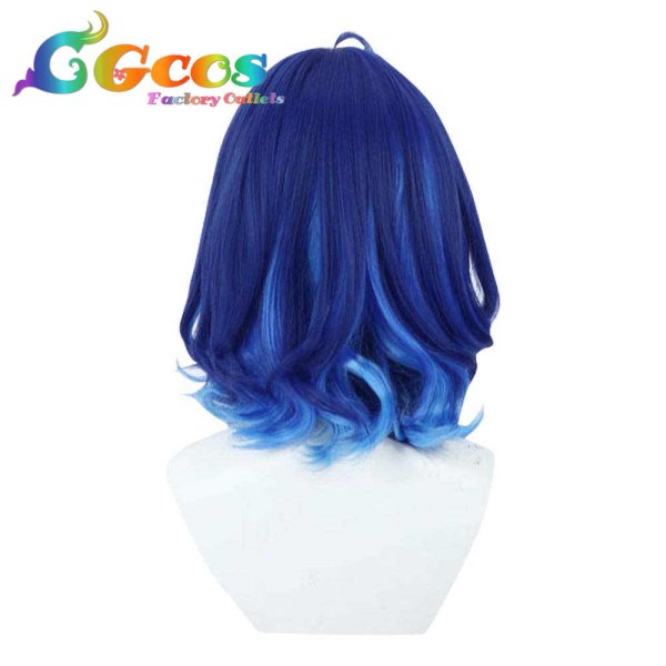 画像2: バーチャルYouTuber VTuber ウィッグ 天宮こころ セーラー服&パーカー コスプレ衣装 (2)