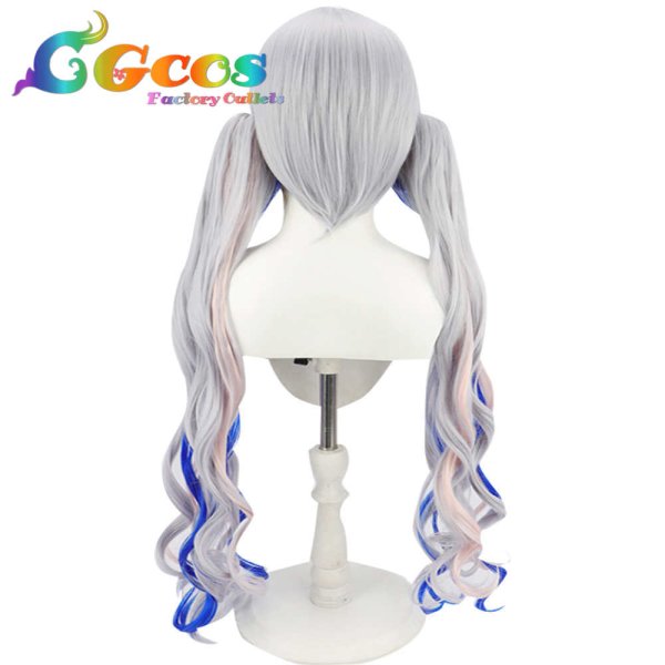 画像2: バーチャルYouTuber VTuber ウィッグ 天音かなた ナース服 Bバ-ジョン コスプレ衣装 (2)