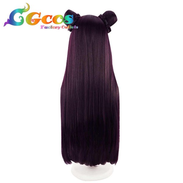 画像2: バーチャルYouTuber VTuber ウィッグ Ninomae Ina'nis 一伊那尓栖 お正月衣装 コスプレ衣装 (2)