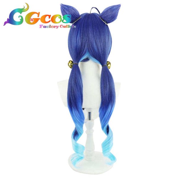 画像2: バーチャルYouTuber VTuber ウィッグ 天宮こころ 軍服メイド コスプレ衣装 (2)