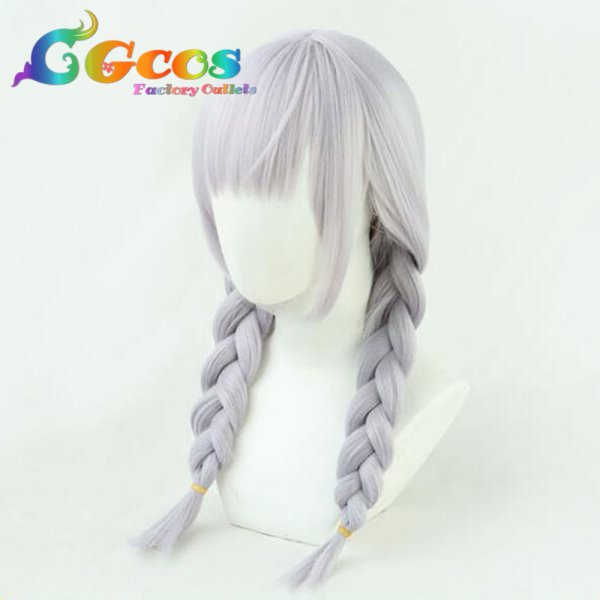 画像2: バーチャルYouTuber VTuber ウィッグ 白銀ノエル ディアンドル娘衣装 コスプレ衣装 (2)