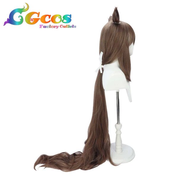 画像2: ウマ娘プリティーダービー ウィッグ アドマイヤベガ 制服 コスプレ衣装 (2)