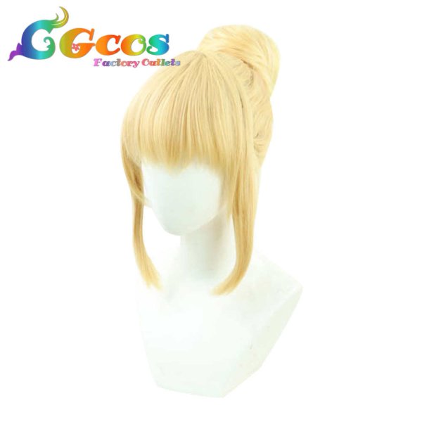 画像2: バーチャルYouTuber VTuber ウィッグ ワトソン・アメリア 新衣装 コスプレ衣装 (2)