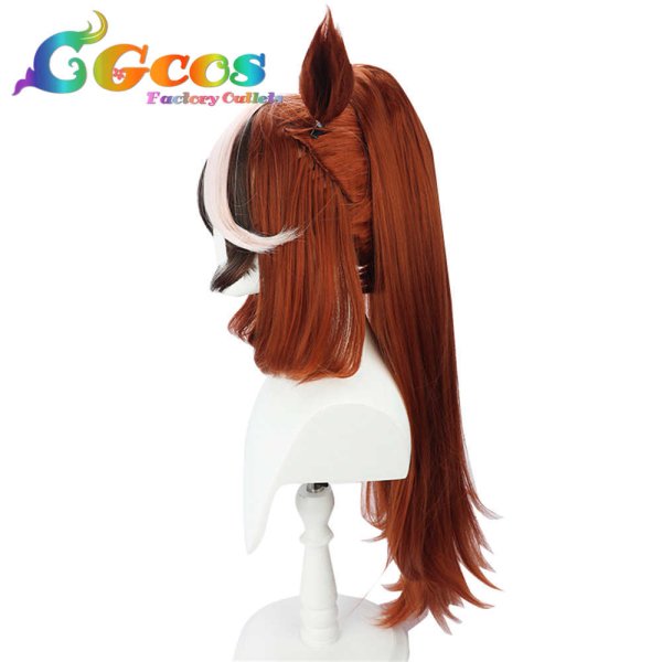 画像3: ウマ娘プリティーダービー ウィッグ シリウスシンボリ 皓月の弓取り コスプレ衣装 (3)