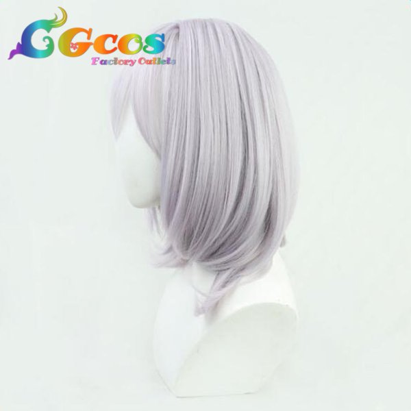 画像3: バーチャルYouTuber VTuber ウィッグ 白銀ノエル 通常衣装 コスプレ衣装 (3)