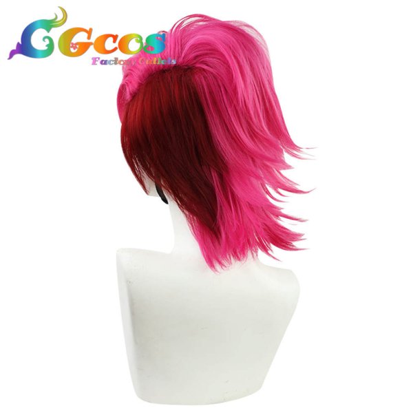 画像4: Arcane アーケイン ウィッグ ヴァイ コスプレ衣装 (4)