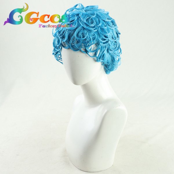 画像2: ジョジョの奇妙な冒険 ウィッグ Ghiaccio ギアッチョ コスプレ衣装 (2)