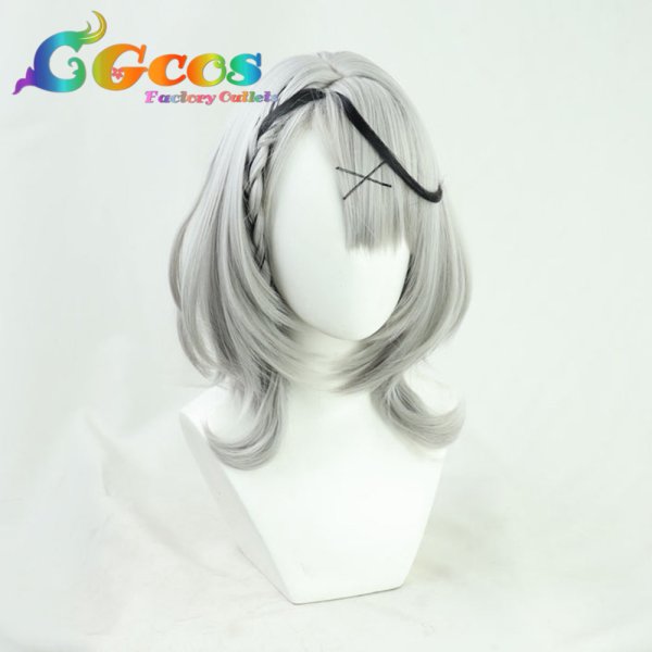 画像2: バーチャルYouTuber VTuber ウィッグ 沙花叉クロヱ コスプレ衣装 (2)